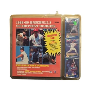 Baseball's 100 Hottest Rookies Book/Cards (Sealed) Score 1988-89 Limited Editio - Bild 1 von 3