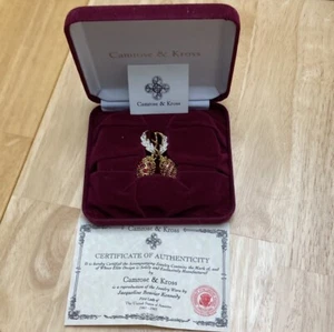 Camrose & Kross Reproduction of Jacqueline Kennedy Pin - Picture 1 of 4