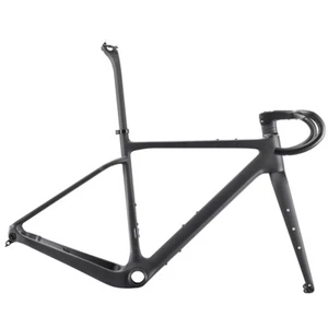 Carbon Gravel Frame 700*45C Disc Brake Gravel Bicycle Frameset 700C Cyclocross - Picture 1 of 29