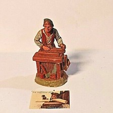 Pastore Presepe Shepherd crib Landi Italy Falegname Plastica serie cm 5,5