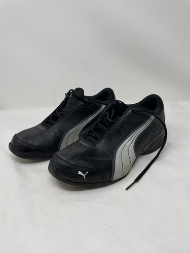 SCARPE SNEAKERS PUMA UOMO SUPER ELEVATE 185399 02 NERO ARGENTO MISURA 10 5