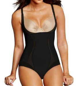 NEW Maidenform L Firm Foundations WYOB Torsette Body Shaper DM5004 Black #89360 - Picture 1 of 2