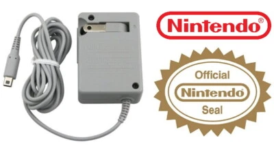 ORIGINAL NINTENDO NDSi/DSi XL/3DS/3DS XL WALL CHARGER/AC ADAPTER NEW, BULK PACK - Image 1 of 4