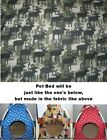 Handmade Pet Bed Pup Tent 4 Cats/Dogs/or Small Animal #8 (see 2 sizes available)