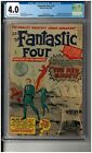Fantastic Four #13 CGC 4.0 (1963) 1st Appearance of  Red Ghost & The Watcher