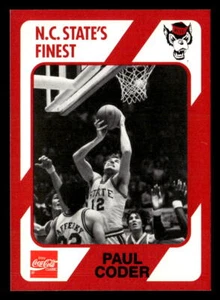 Paul Coder 1989 Collegiate Collection NC State's Finest  Card #66 - Picture 1 of 2