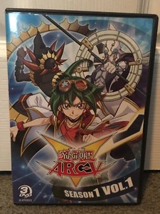 Yu-Gi-Oh Arc V Season 1 Volume 1 3 Disc DVD Set Yugioh Tested Free Shipping - Picture 1 of 2