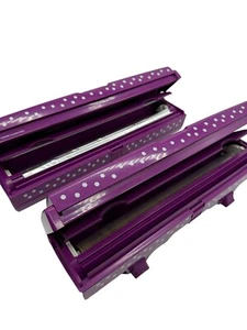 Wrapmaster Wrap Master Folie & Kunststoff Wickelspender lila Tupfen 1500 - Bild 1 von 6