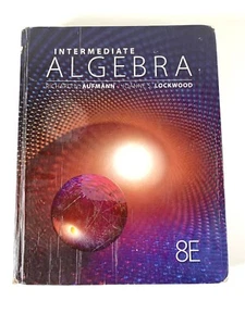Intermediate Algebra by Richard N. Aufmann and Joanne Lockwood (2012, Hardcover) - Picture 1 of 8