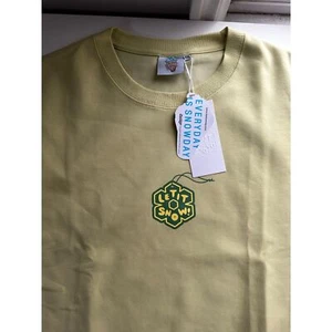 Snow Day - Snow Flake Tag T-shirt - 100% authentic - Yellow/green -High Quality - Picture 1 of 9