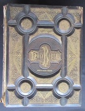 John Shenk (1846-1926) & Mary C Poteet (1850-1924) Family Bible Genealogy PA