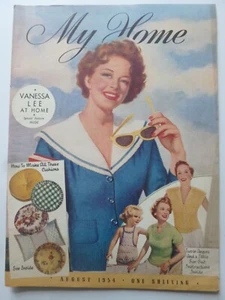 MY  HOME August 1954 - Vintage Women's Magazine - Picture 1 of 8