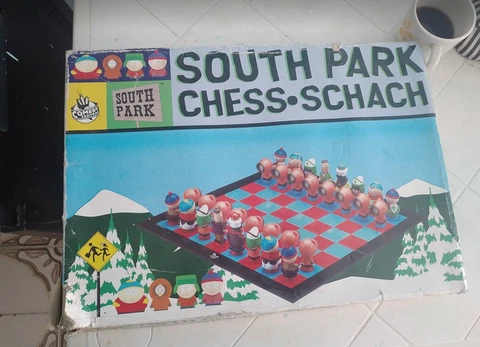 South Park Chess Schach Set Vintage Cover