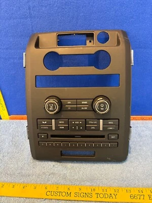 Radio bisel panel de control climático CA 2012-2014 Ford F150 CL3T-18A802-HA Foto 1 de 4