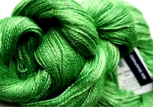 SAPPHIRE GREEN 50gr Skein 420yd Malabrigo SILKPACA Baby Alpaca & Silk LACE YARN - Picture 1 of 1