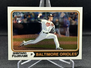 2023 Topps Heritage High Number Chrome /999 Shintaro Fujinami #688 Rookie RC - Picture 1 of 2