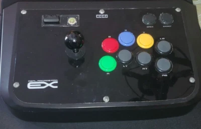 Hori Real Arcade Pro EX Fight Stick for Xbox 360 PC; square gate w Sanwa buttons - Image 1 of 4