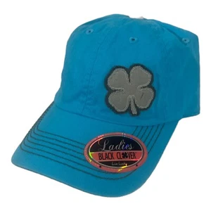 Live Lucky Black Clover  Adjustable golf Hat Cap Ladies Collection Nwt - Picture 1 of 6