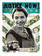 Robert Mars - Justice Now - Rosa Parks - Limited Edition of 25 - Stamp au Verso