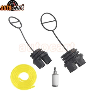 Oil Fuel Gas Cap for 42cc Craftsman Poulan P3314 P4018WT Chainsaw 530047192 - Picture 1 of 10