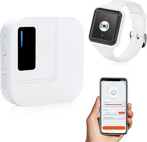 DAYTECH Tuya WiFi Smart SOS Przycisk połączenia na nadgarstek, Bezprzewodowy przycisk paniki, Osobisty A - Zdjęcie 1 z 7