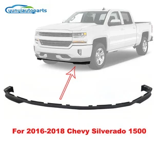Front Lower Valance For 2016-2018 Chevy Silverado 1500 Air Deflector Textured - Picture 1 of 7