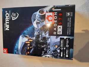 AMD Sapphire Radeon RX570 NITRO+ 4GB GDDR5 256bit Graphics Card #1 TOP! Gaming! - Picture 1 of 8