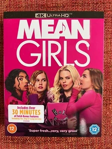 MEAN GIRLS [4K UHD NEW & SEALED + SLIPCOVER - Picture 1 of 1