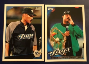 2009 & 2010 Topps #254 #267 CITO GASTON Lot 2 Toronto Blue Jays - Picture 1 of 1