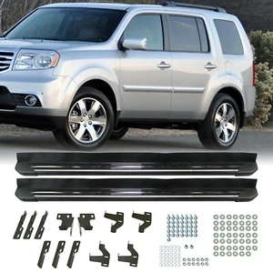 Side Step Nerf Bars Running Boards for 2009-2015 Honda Pilot Left+Right - Picture 1 of 10
