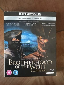 Brotherhood Of The Wolf [2001](Director's Cut)4K UHD+Blu Ray Limited Ed 3 Discs - Picture 1 of 8