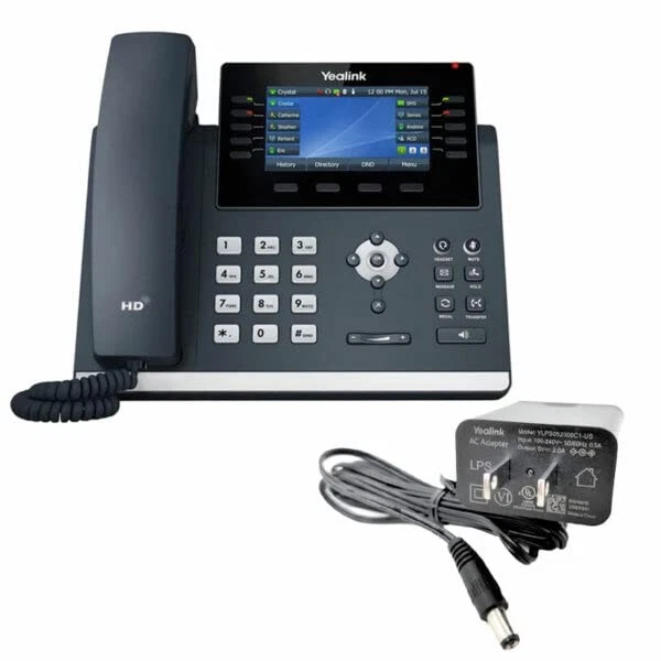 Yealink T46U IP Phone - Power Adapters Included - 1 Year Manufacturer Warrant... - Image 1 of 4