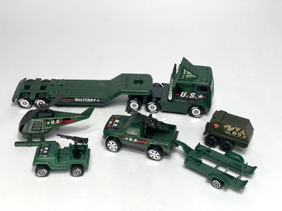 Tonka Military US Army Green Combat Unit 212 1985 Military Toy Lot - Image 1 of 4