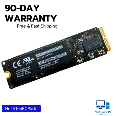 Apple Toshiba 128GB SSD THNSN2128GSPS 655-1816A MacBook Air/Pro 11" 13" 2013–201 - Image 1 of 4