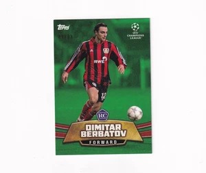 Dimitar Berbatov /99 2025 Topps Lost Rookie Green Leverkusen Grün Parallel RC - Bild 1 von 1