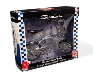 1:6 Fahrrad Schwinn Sting Ray Krate Grey Ghost AMT USA  NEU & OVP - Bild 1 von 10