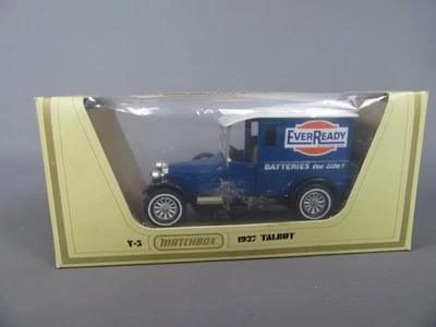 D6 Matchbox Y-5 Talbot Van 1927 EverReady Models of Yesteryear En Boite 1:47 - Photo 1/4