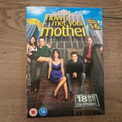 HOW I MET YOUR MOTHER - Complete Season 1-6 - 18DVD BOX - Sprache: Englisch - Bild 1 von 2