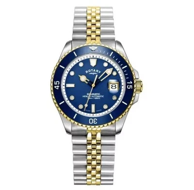 Rotary - Seamatic, reloj automático de acero inoxidable para hombre - GB05436/05 precio de venta sugerido por el fabricante $299 Foto 1 de 4