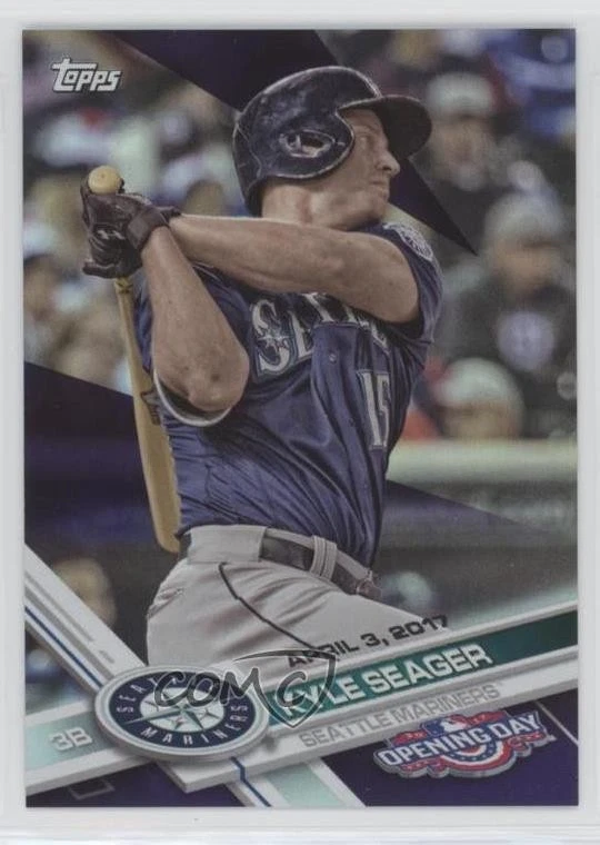 2017 Topps Opening Day Toys R Us Purple Kyle Seager #95 - Image 1 of 2