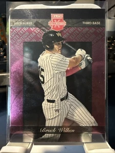 Panini Elite Brock Wilken Pink Parallel 2023 - Imagen 1 de 2