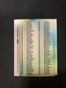 Lista de verificación Topps Finest 1999 serie 2 - Imagen 1 de 2