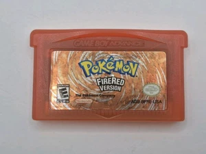 Pokemon FireRed Version Genuine Cartridge Only Nintendo Gameboy Advance - Picture 1 of 5