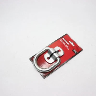 Husky Heavy-Duty Wire Anchor D-Ring Silver 3666 lb. FH1122T - Image 1 of 4