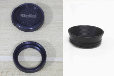 New UV Lens Filter+Lens Cap+Lens Hood For Rollei 35 35T 35TE 35B/35S 35SE Camera - Image 1 of 4