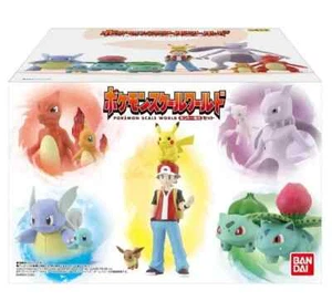 Bandai Pokemon Scale World Kanto Region Set (Reissue) Pikachu Bulbasaur In Hand - Picture 1 of 10