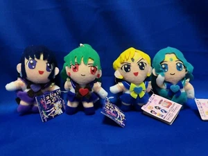 Sailor Moon Star Keychain Outer Senshi Keychain Set Uranus Neptune Pluto Saturn - Imagen 1 de 9