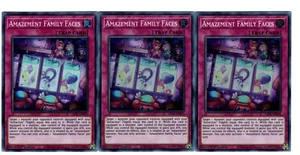 Yugioh - 3X Asombro Caras Familiares - Súper Raro - 1ª Edición - LIOV-EN070 - Casi Como Nuevo - Imagen 1 de 1