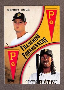 2013 Topps Update Franchise Forerunners #FF-4 Andrew McCutchen / Gerrit Cole