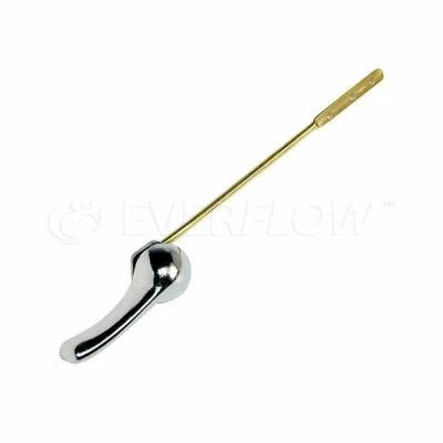 Modern design Universal Replacement Toilet Tank Flush Lever/Wrench Handle,Chrome - Image 1 of 4